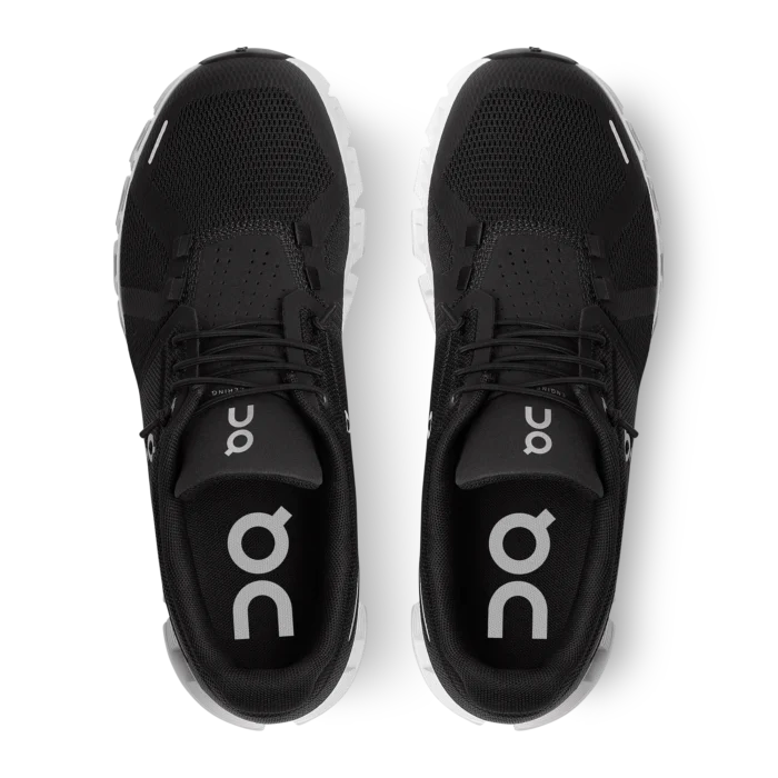 Cloud 5 Black White Sneakers1