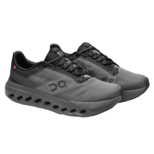 Gris Negro On Cloud Surfer Zapatos 01