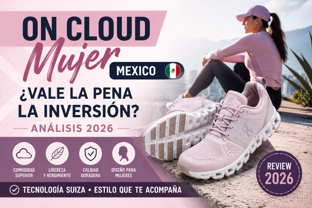 On Cloud Mujer Mexico 2026